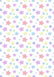 Candy Stars Background Paper