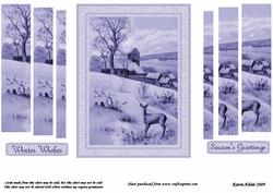 Winter Deer