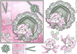 From Our Nest to Yours in Pink and Green