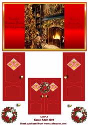 Christmas is Through the Red Doors