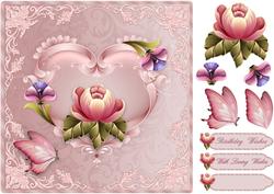 Peaceful Perfection Card Front with Step by Step