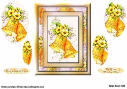 Wedding Bells 2 Pyramid Card Front