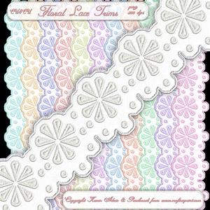 Floral Lace Trims