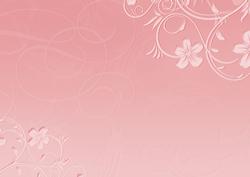 Blossom Swirls in Rose