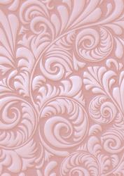Palm Leaves Background Paper in Salmon