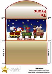 Christmas Santa Express - Money and Gift Voucher Wallet