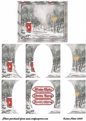 Last Post for Christmas - Elipse Edge Side Stacker Card Front