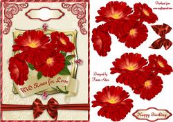 Wild Red Roses