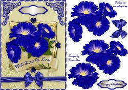 Wild Blue Roses