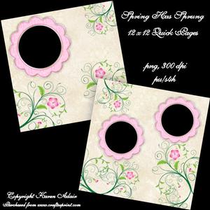 Spring Has Sprung Quick Pages