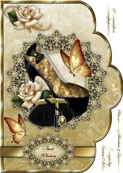 Golden Girls A4 Scallop Card Front
