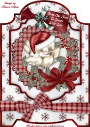 The Christmas Sparrow A4 Screen Card