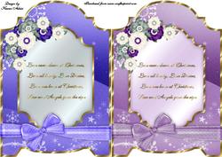 A Floral Christmas Carol Quick Screen Card Fronts 2
