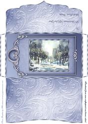 Christmas Eve in the Park Money/gift Voucher Wallet.