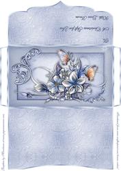 Winter Flowers Money/gift Voucher Wallet