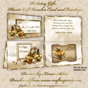 Holiday Gifts - Gift Card Holder and Envelope Mini Kit