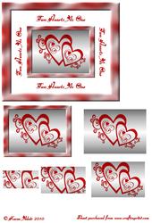 Two Hearts as One - Pyramid Card Front