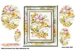Wedding Bells Pyramid Card Fronb