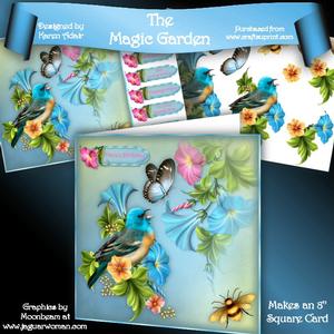 The Magic Garden 8" Square Card Mini-kit