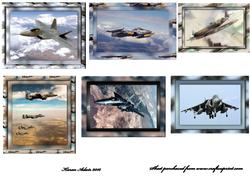 Fighter Plane Toppers