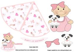 Rock-a-bye Baby Girls First Birthday 2