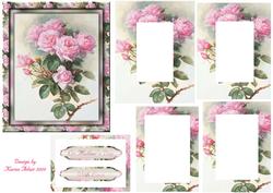 Roses for Mothers Day Double Pyramid Topper