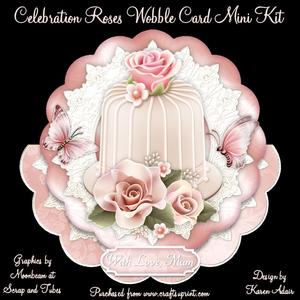 Celebration Roses Wobble Card Mini-kit