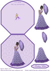 Isn't She Wonderful - Octagonal Shaped Wobble Card