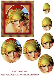 Art Deco Beach Belle