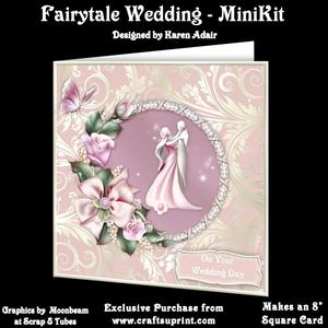 Fairytale Wedding - 8" Square Card Mini-kit