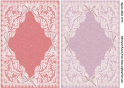 Lace Card Fronts/frames 1