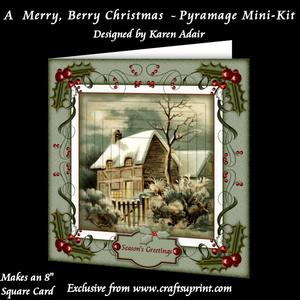 A Merry Berry Christmas Pyramage Mini-kit