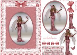 Angel 'n Lace Step by Step Card Front