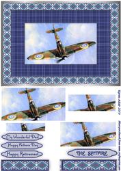 The Spitfire Pyramid Card Front