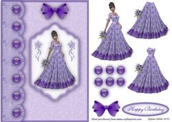 Isn't She Precious A5 Step by Step Card Front