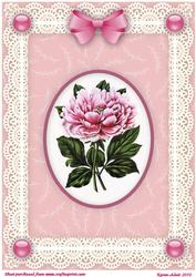 Breathtaking Bloom 'n Lace A4 Card Front