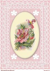 Pink Perfection A4 Card Front