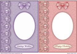 Elegant A5 Card Bases 1