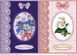 Lily & Saffron A5 Card Fronts