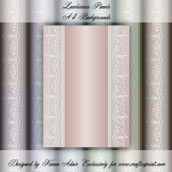 Lacelicious Panels - Background Paper Pack