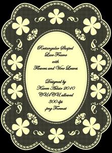 Rectangular Shaped Lace Mat
