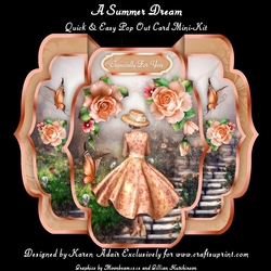 A Summer Dream - Quick & Easy Pop-out Card Mini-kit