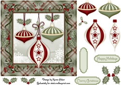 Christmas Baubles Step by Step
