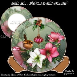 Festive Flora Plate Card Mini-Kit