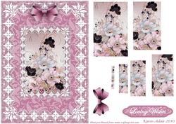 Fantasy 'n Lace A5 Pyramid Card Front