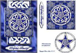 Litha Greetings Card Front with Step by Step