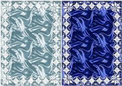 Art Deco Lace 'n Satin A5 Card Bases 1