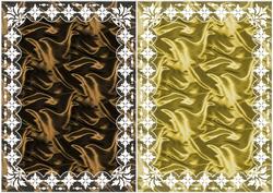 Art Deco Lace Frame 'n Satin A5 Card Fronts 2