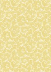 Leafy Scrolls in Cream