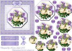 Roses, Violets 'n Lace